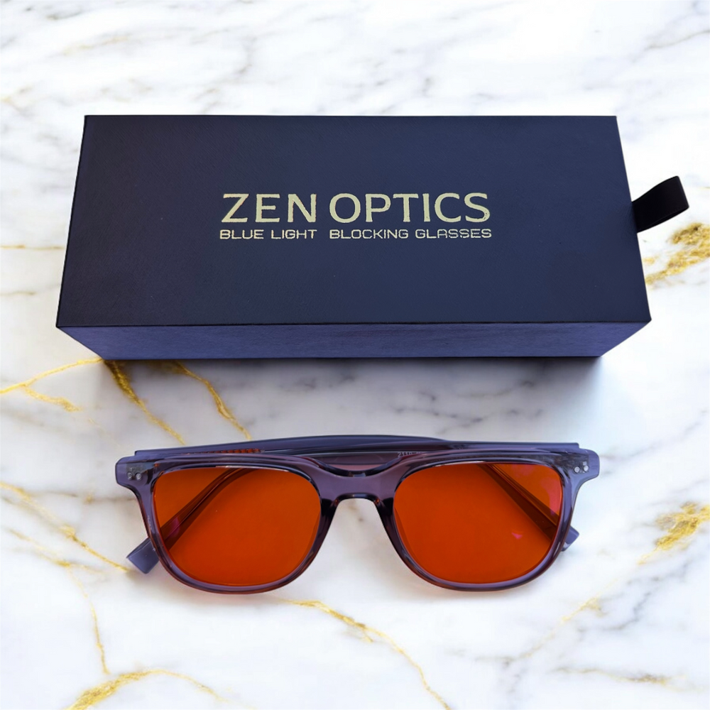 Sundown Grey-Quartz Zen | Blue Light Blocking Glasses